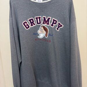Grumpy Attitude Gray Sweater